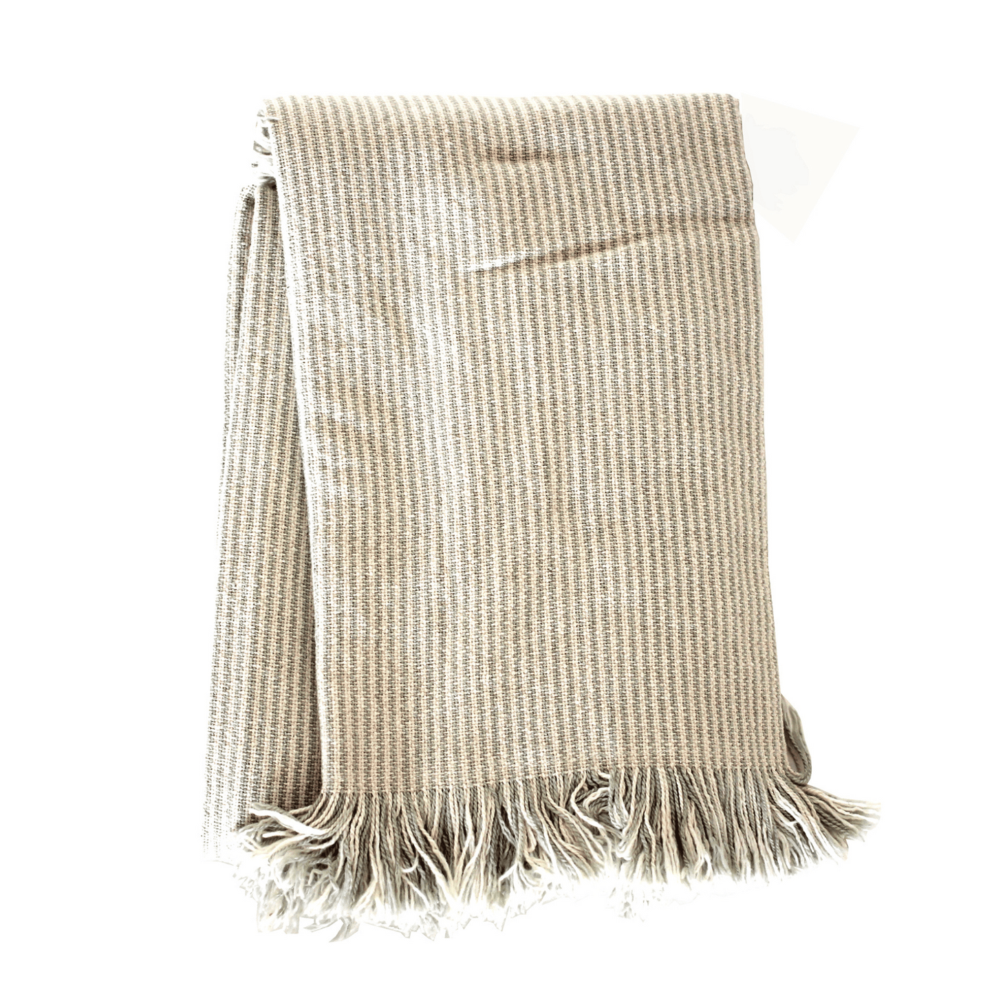 Pin Stripe Throw Sage 130x170