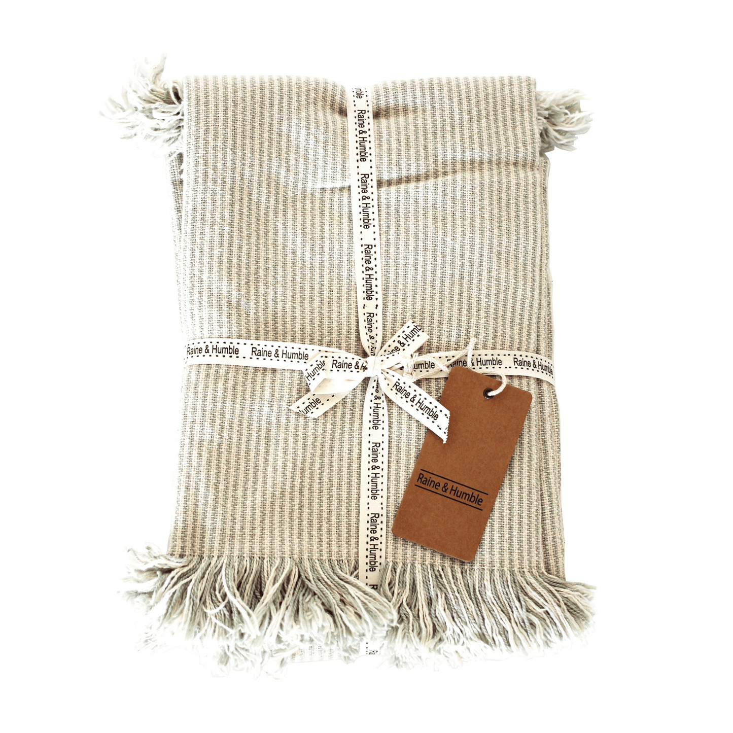 Pin Stripe Throw Sage 130x170