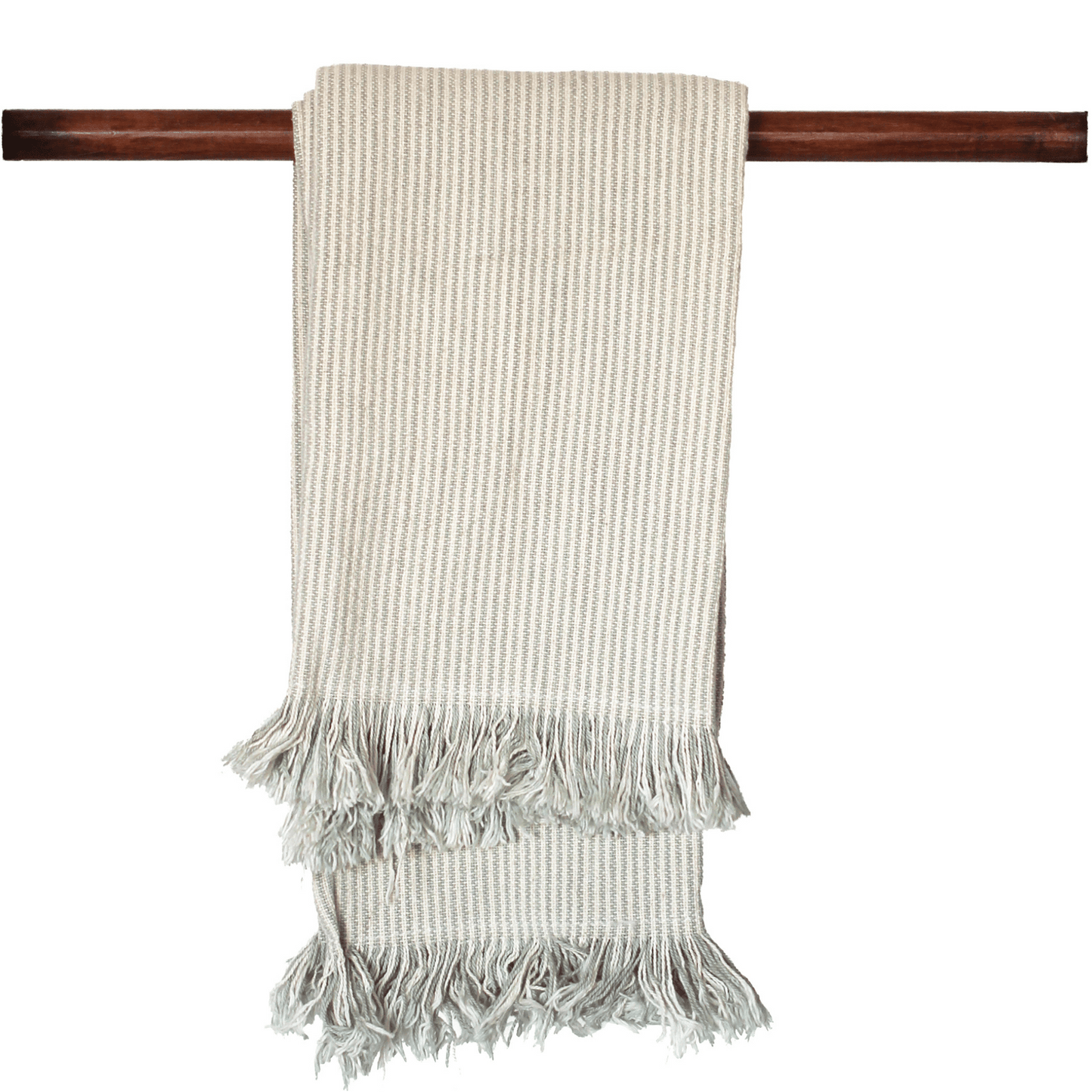Pin Stripe Throw Sage 130x170