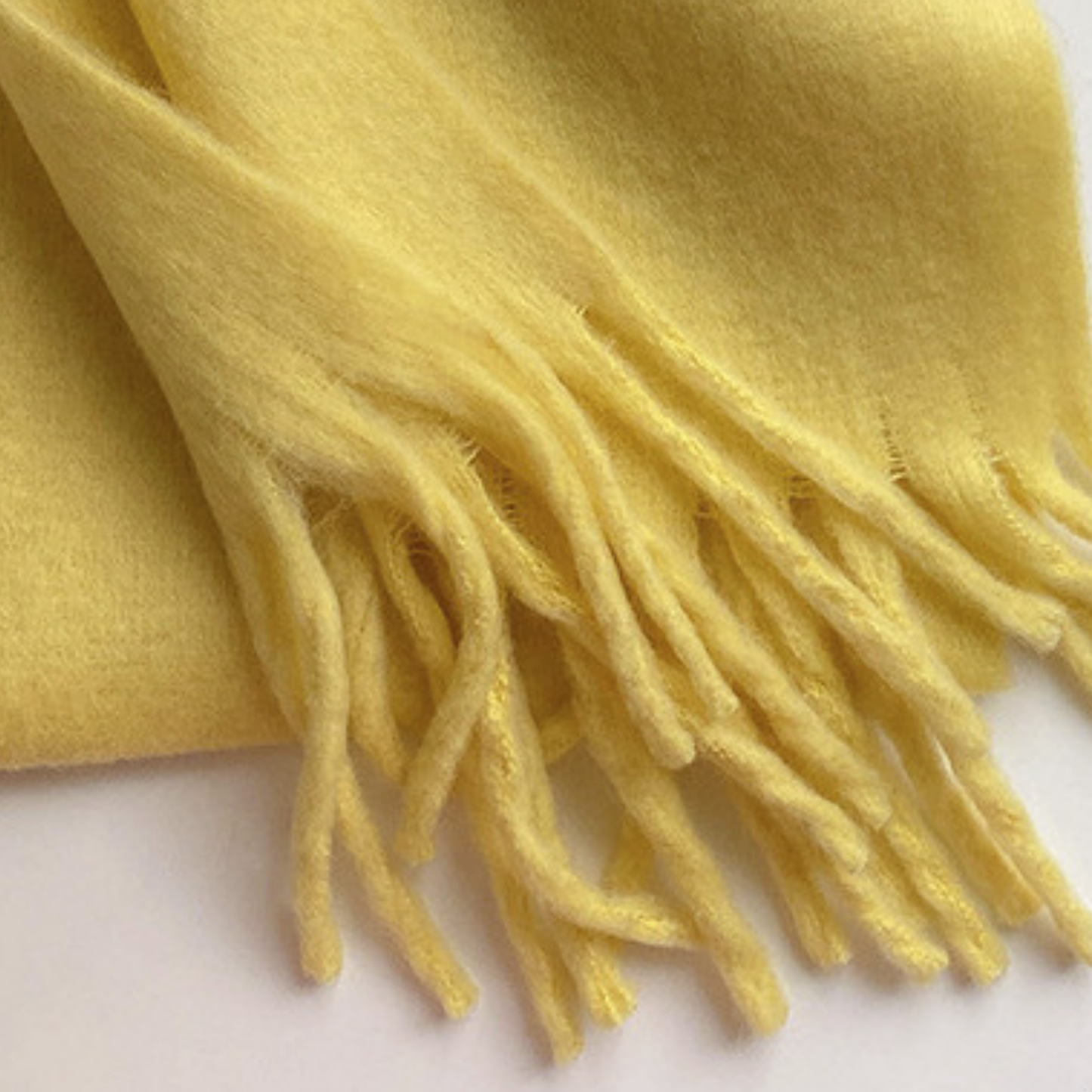 Iselle Scarf - Soft Yellow