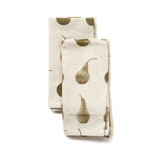 PEAR NAPKIN S/4 KHAKI