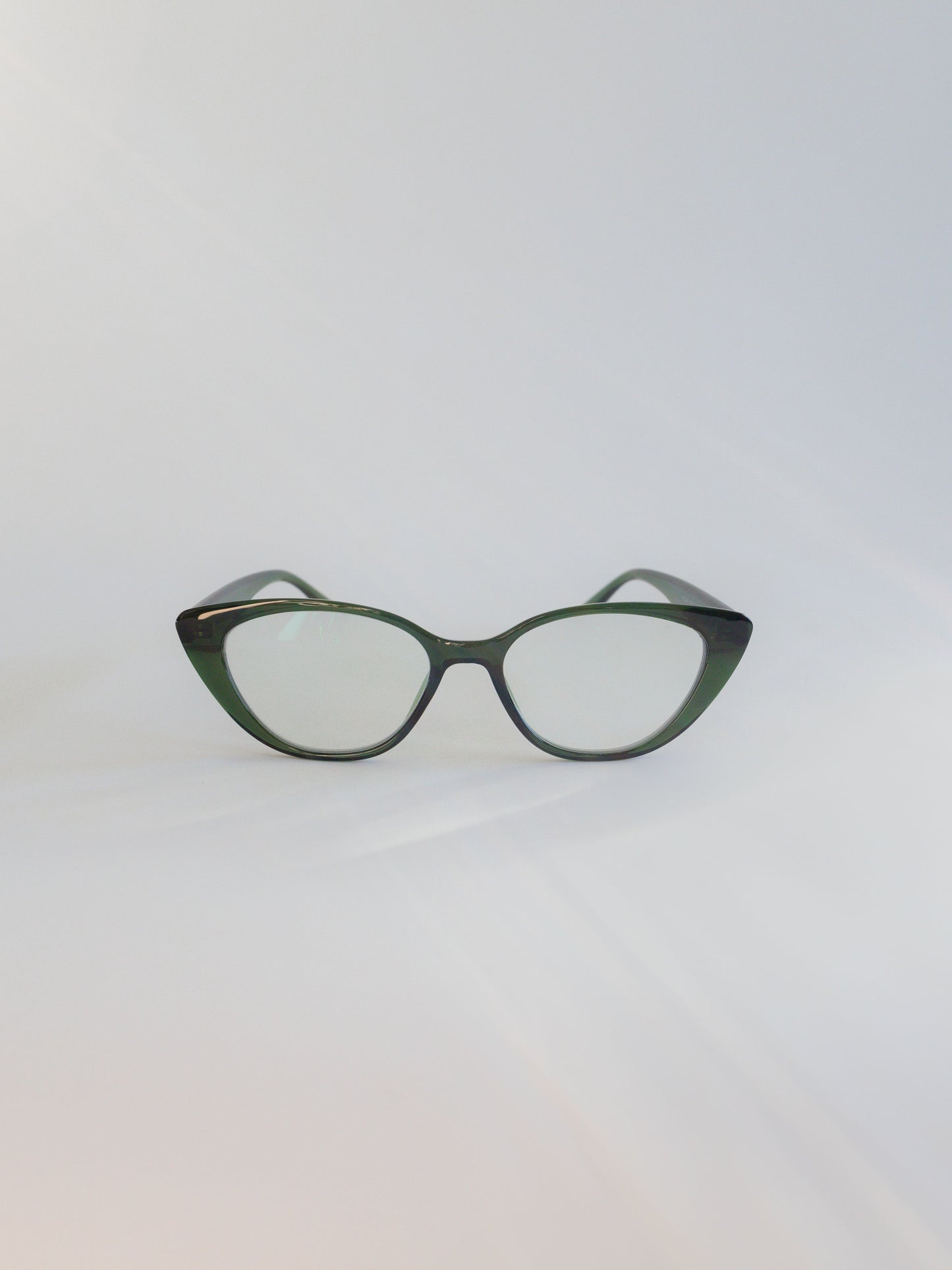 Ginger Reading Glasses - Atrovirens +1