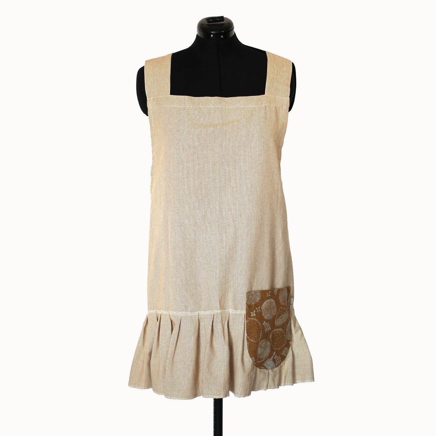 Lemon Marmalade Pinafore Apron Golden Yellow