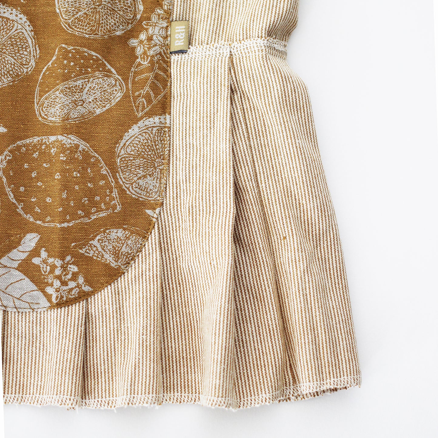 Lemon Marmalade Pinafore Apron Golden Yellow