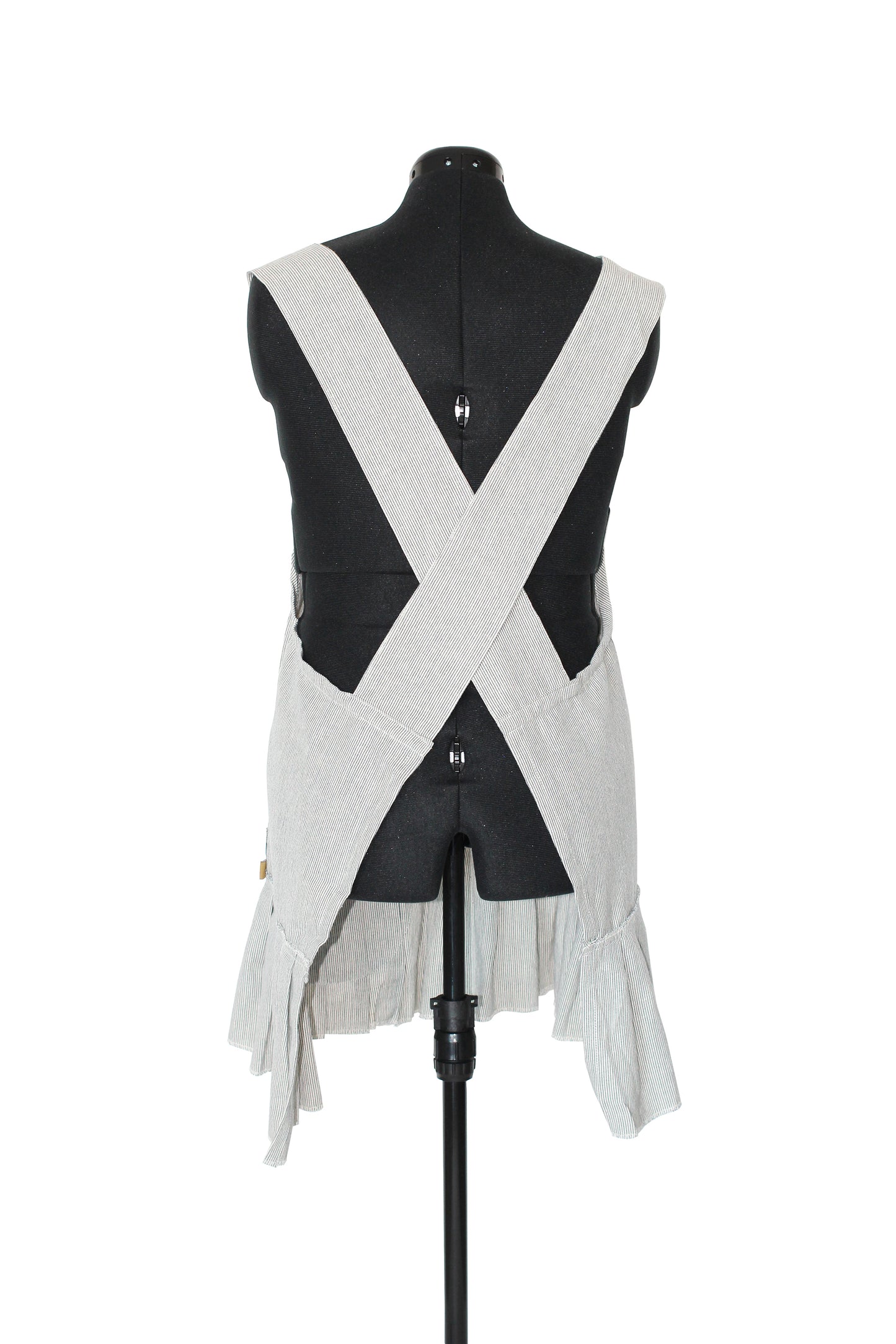 Lemon Marmalade Pinafore Apron Dk Slate