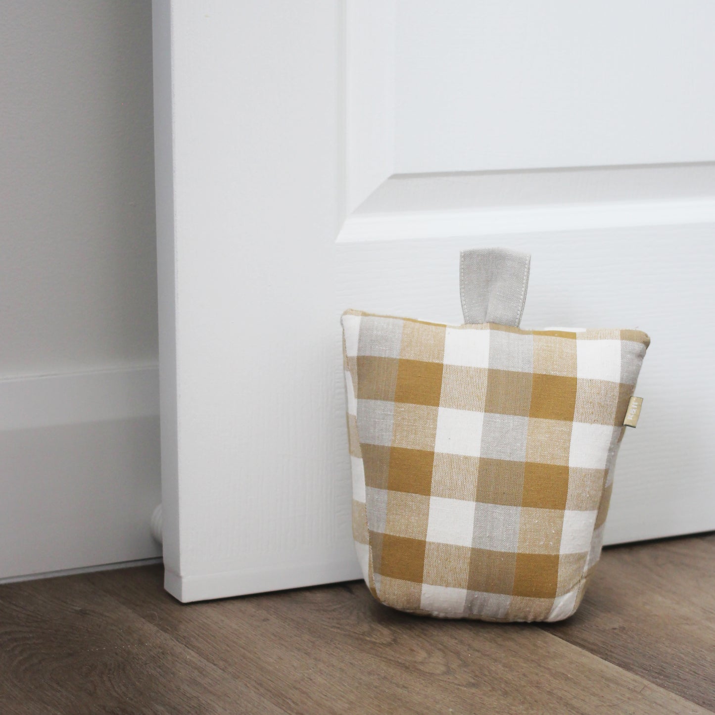Double Check Doorstop Yellow Sunset