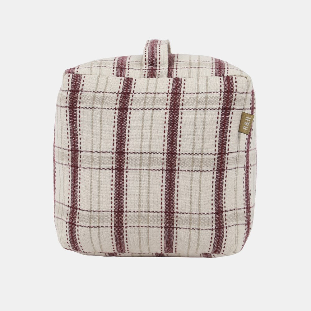 BERRY & BUG DOOR STOPPER SQUARE RED