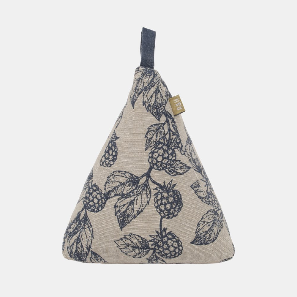BERRY DOOR STOPPER PYRAMID BLUE