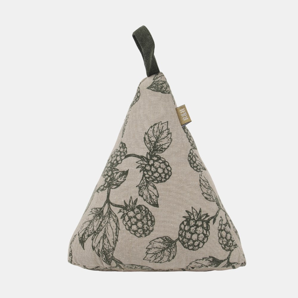 BERRY DOOR STOPPER PYRAMID OLIVE