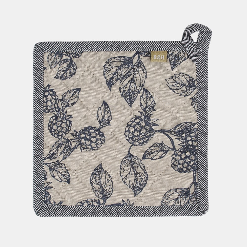 BERRY & BUG TRIVET BLUE