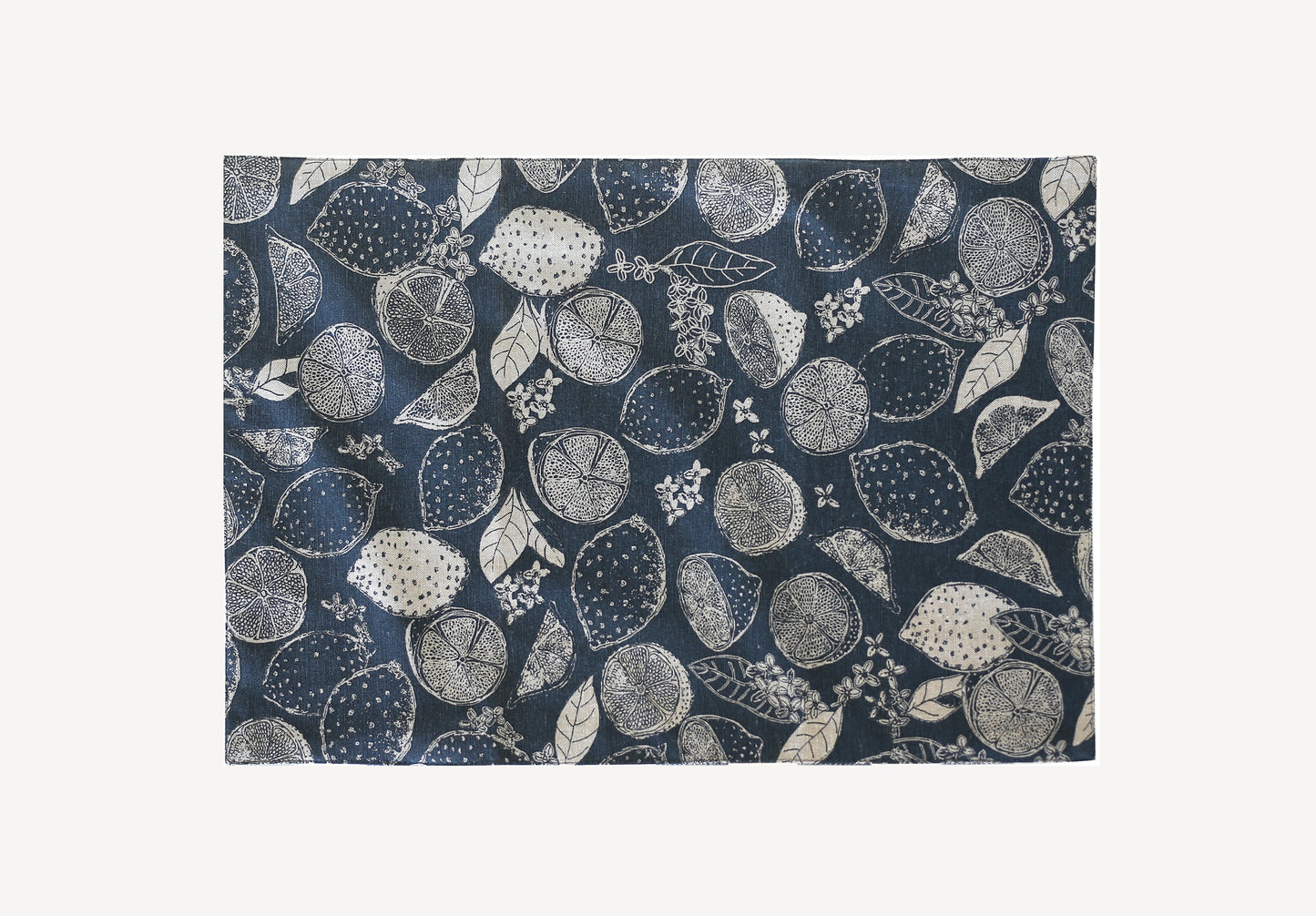 Lemon Marmalade Placemat Dk Slate S/4