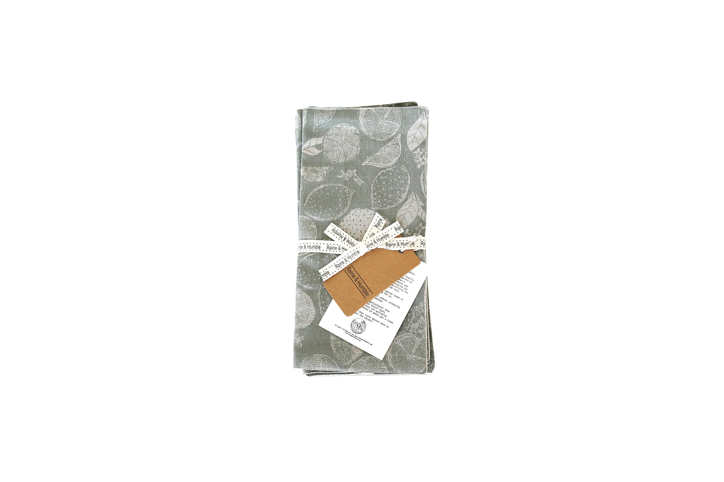 Lemon Marmalade Placemat Sage S/4
