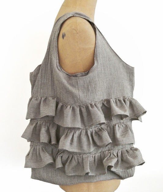 BULK S6 CHECK FILL SHOPPING TOTE EARTH