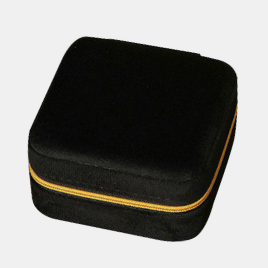 Brydie Sq Jewellery Box - Black