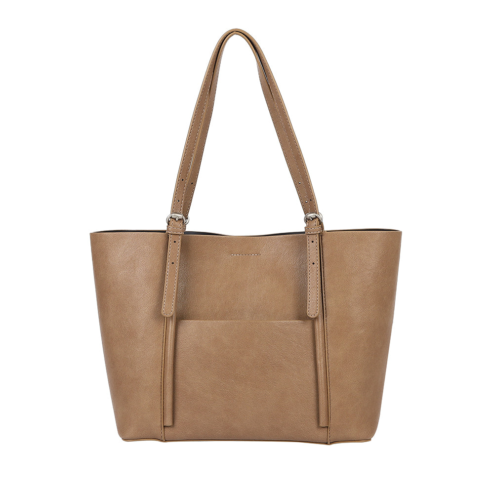 Mia Tote Set - Tan