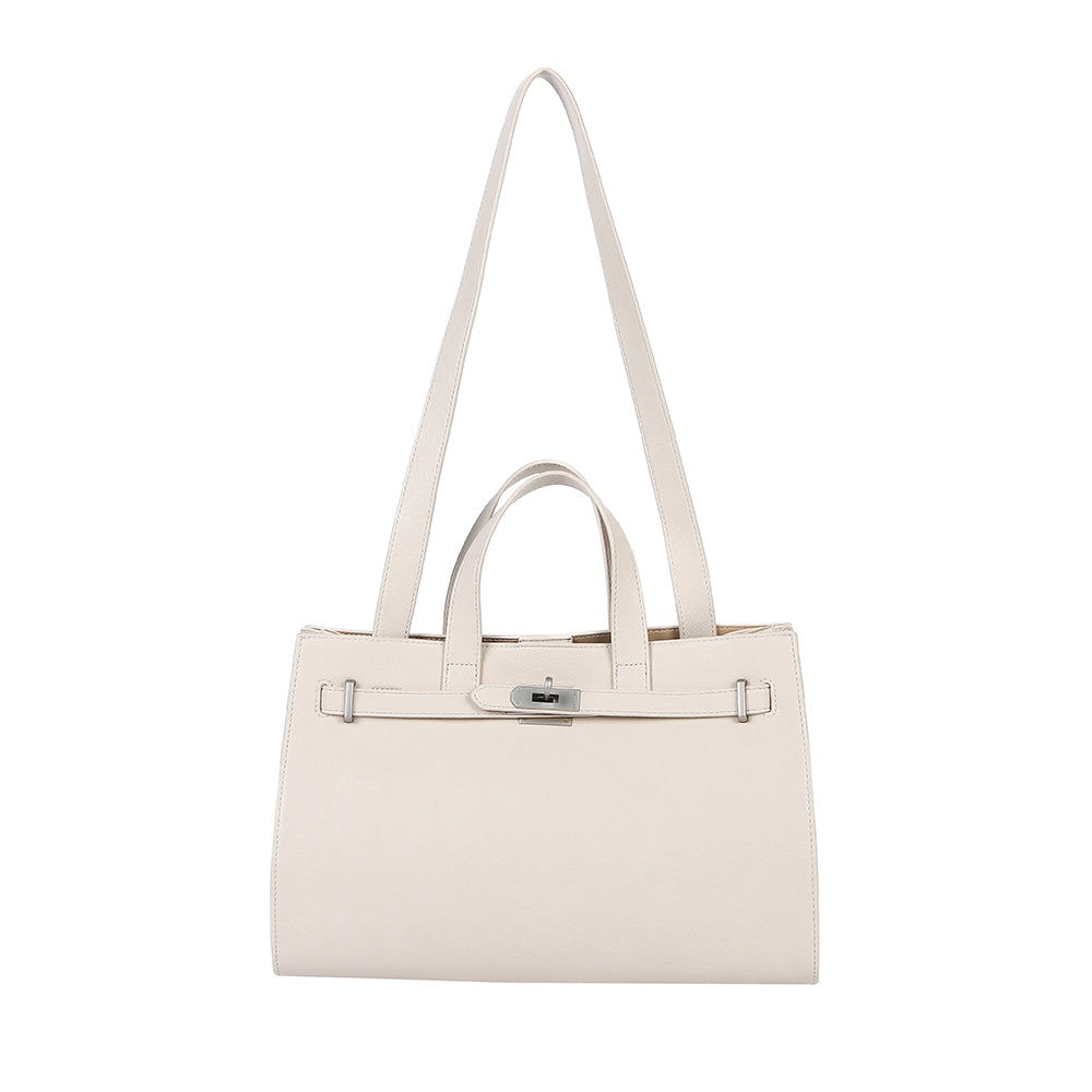 Eleanor Mini Tote - Chalk