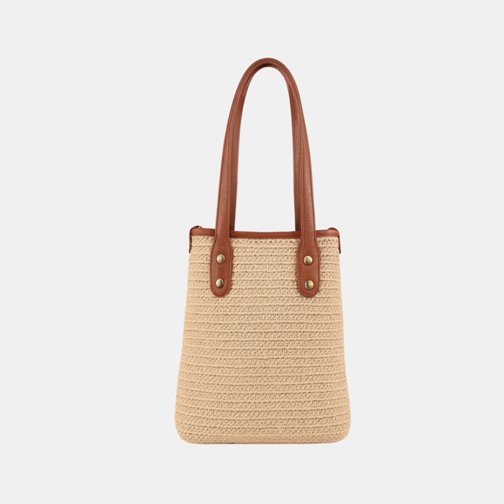 Sienna Phone Bag Woven - Apricot
