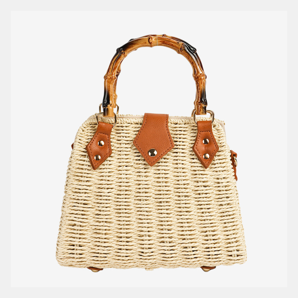 Levi Handbag Woven - White