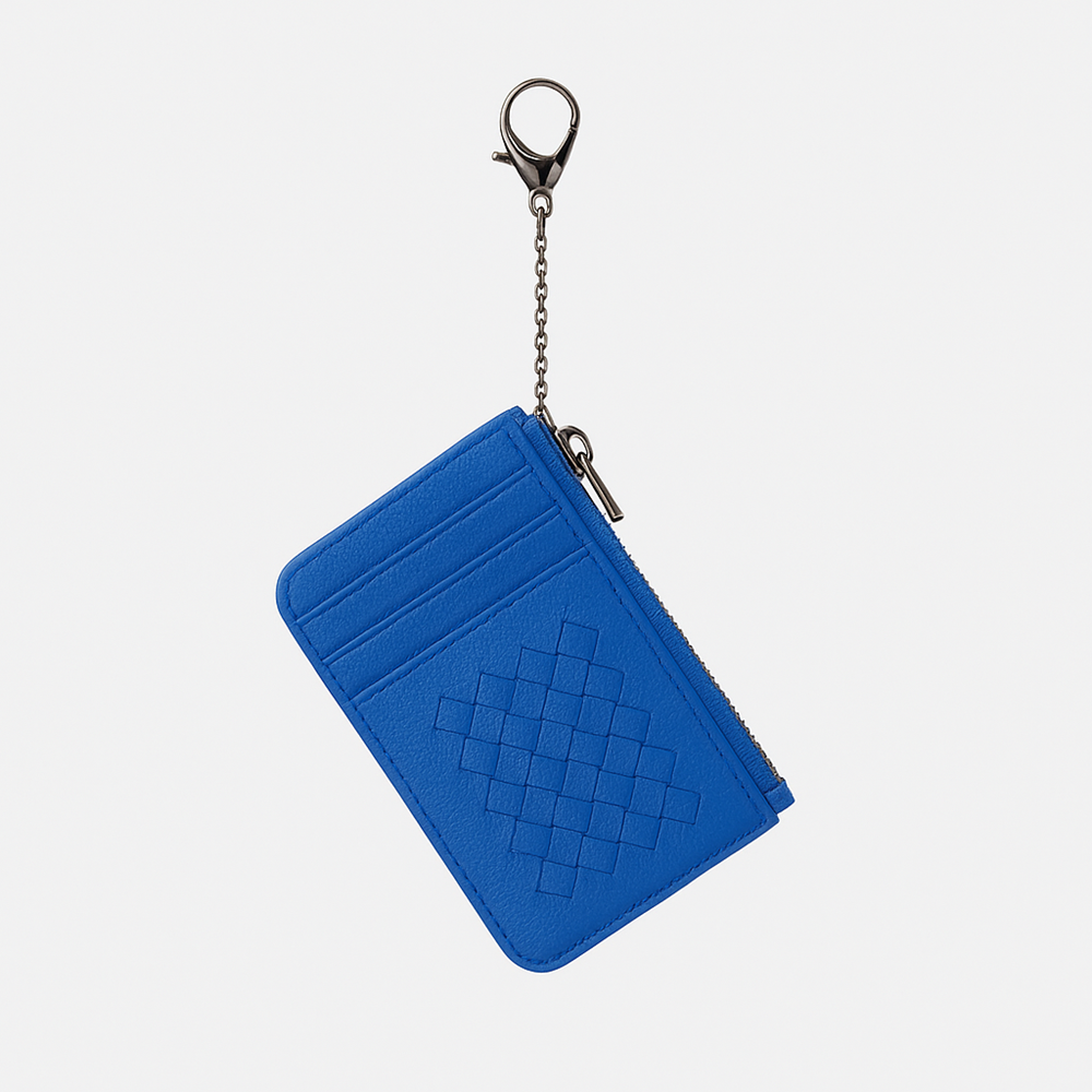Kai Card Holder Weave - Blue
