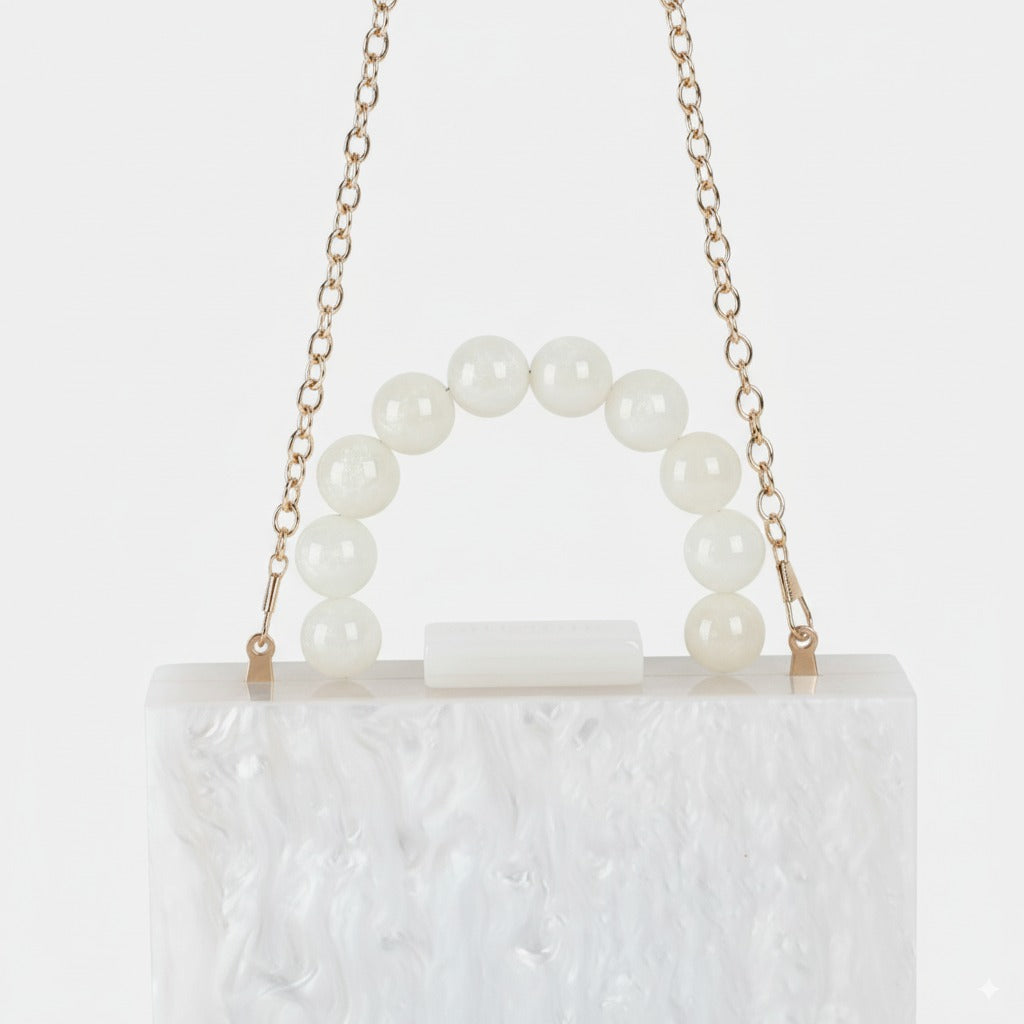 Blair Acrylic Bag - White