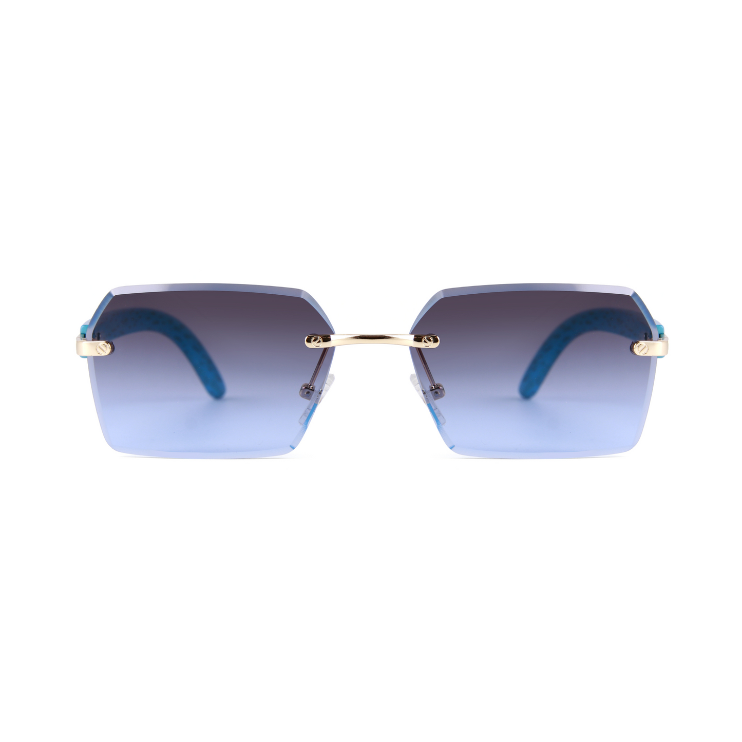 Sam Sunglasses - Blue Brown Tort