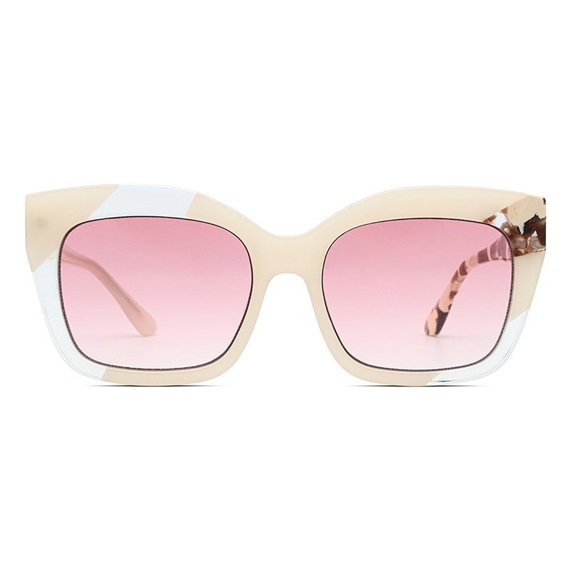 Tara Sunglasses Acetate - White Tort