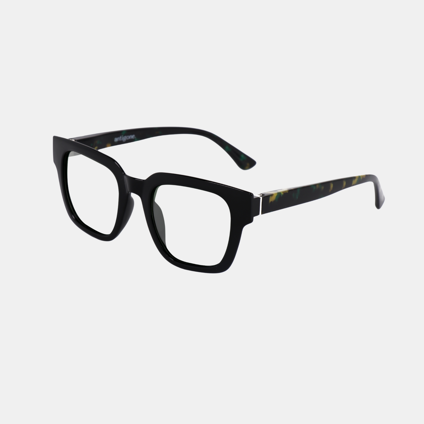 Coda Reading Glasses - Black Green +2