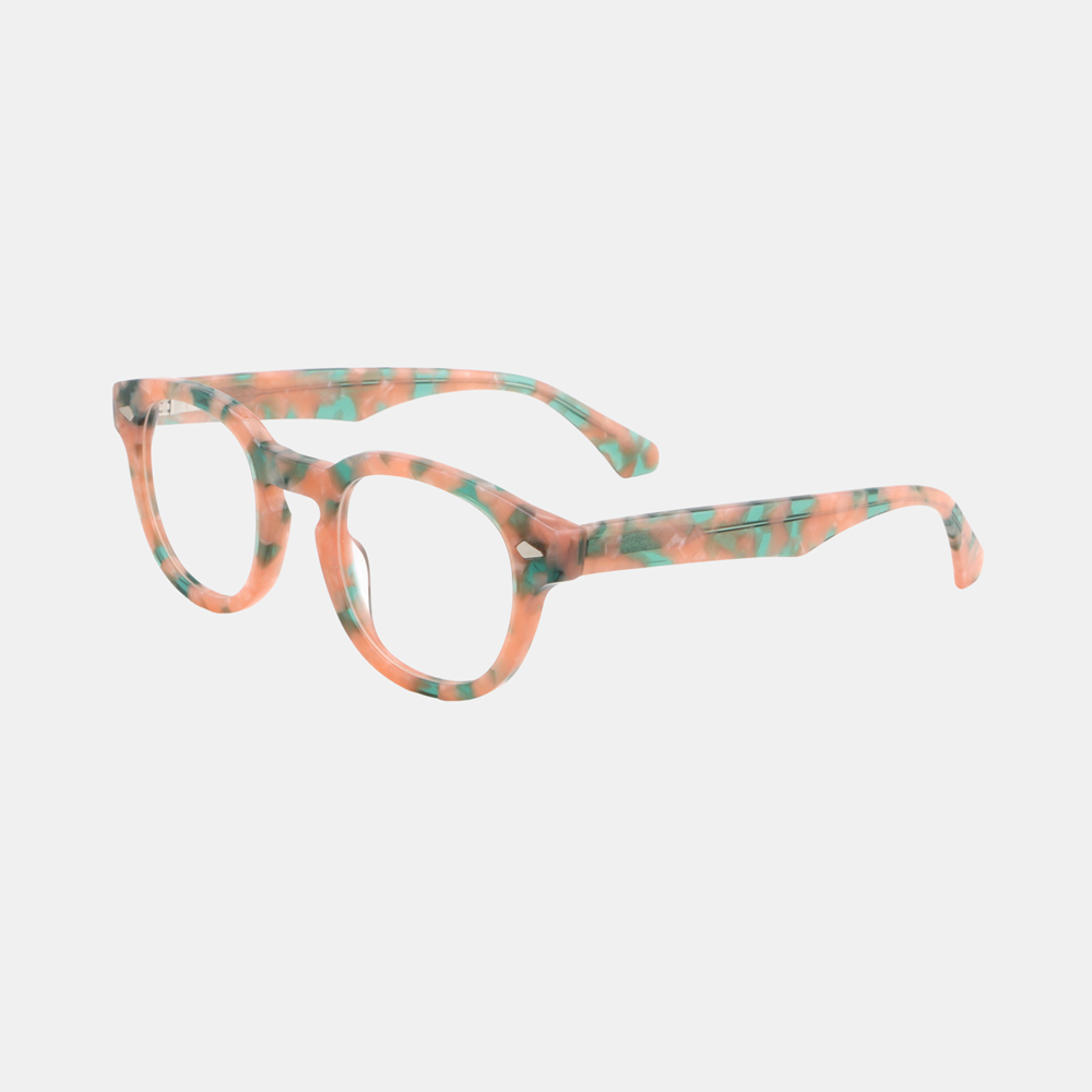 Clipon Reading Sunglasses Acetate - Pink Tort +3