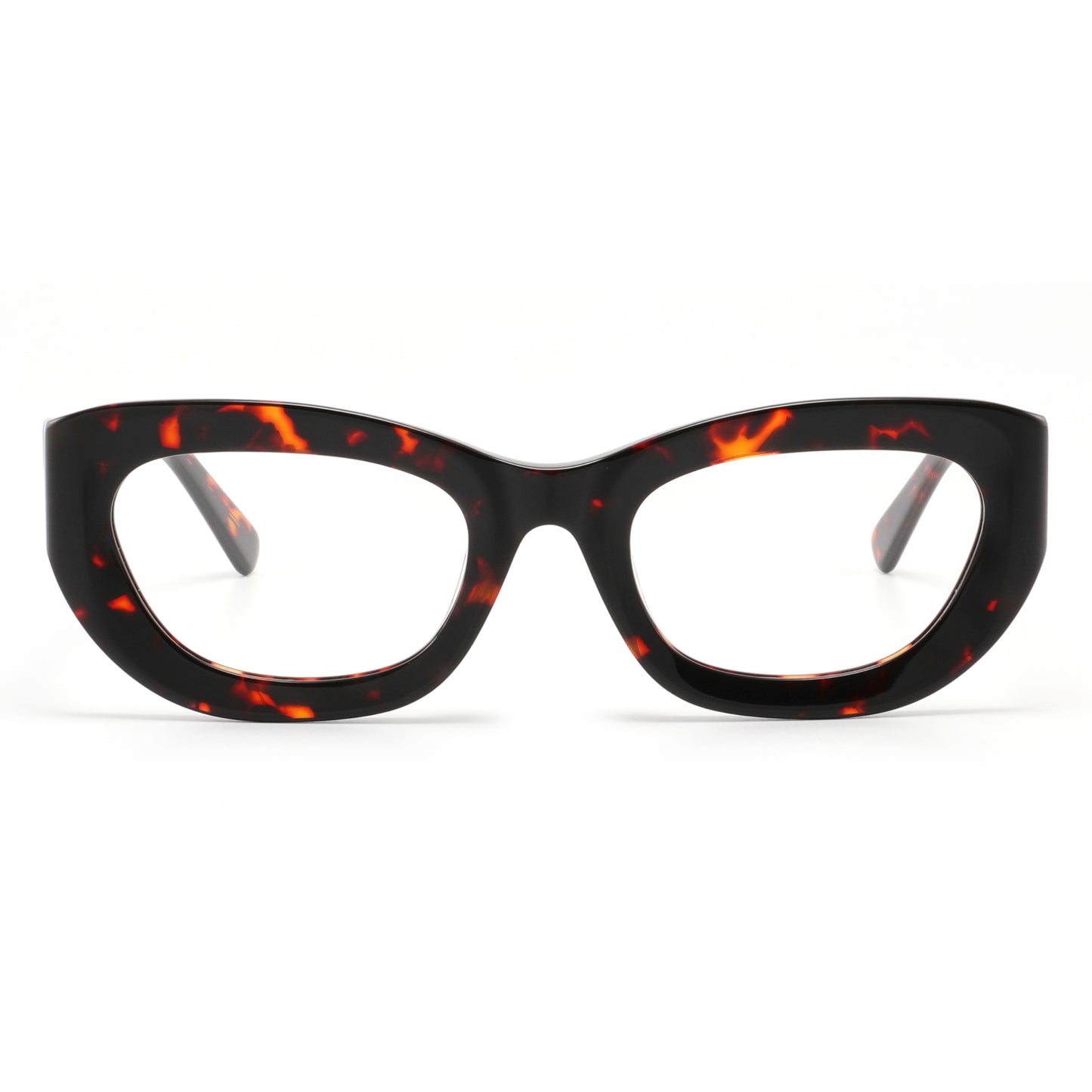 Michelle Reading Glasses Acetate - Brown Tort +2