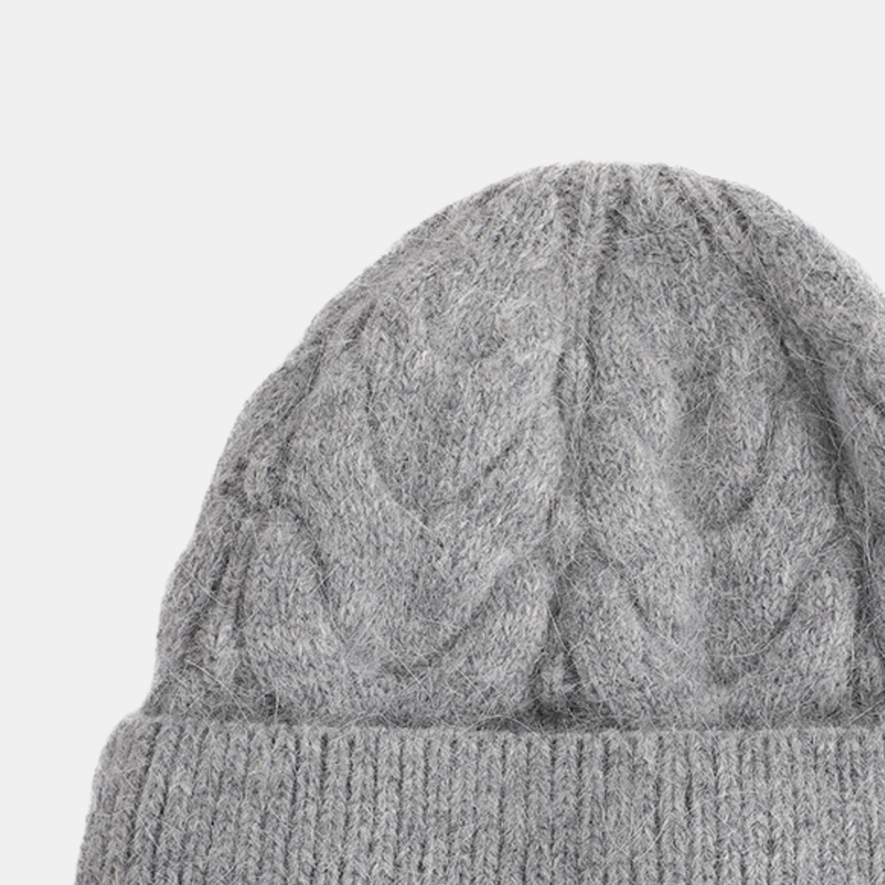 Davina Beanie Hat - Grey