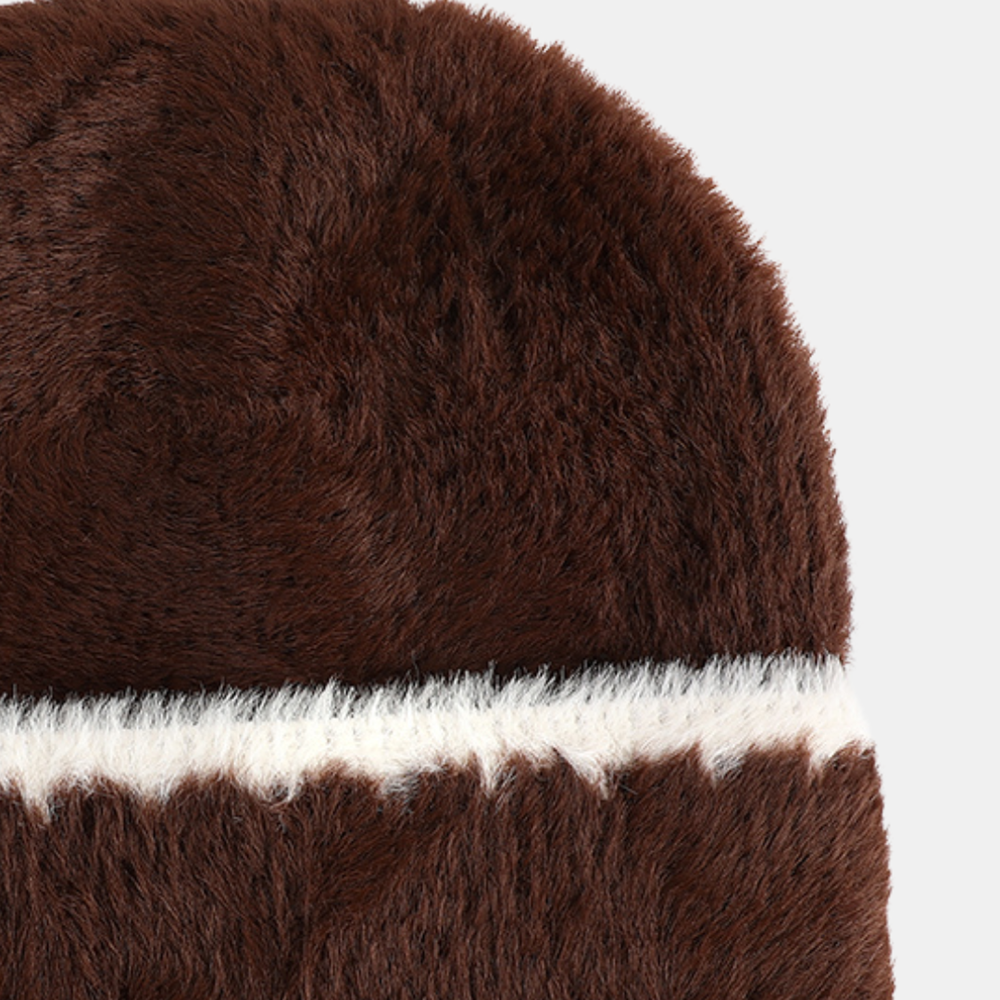 Eudora Beanie Hat - Coffee