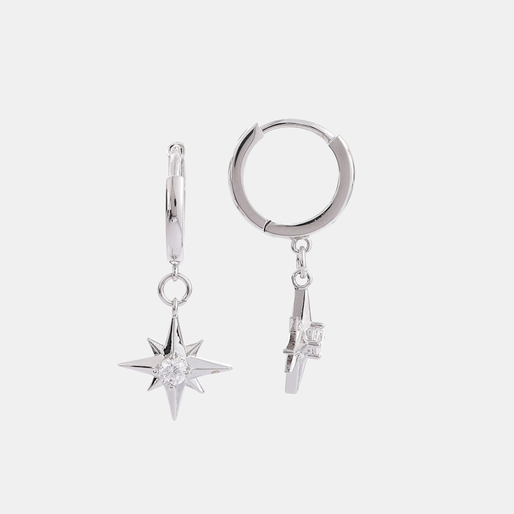 Aila Earrings - Silver