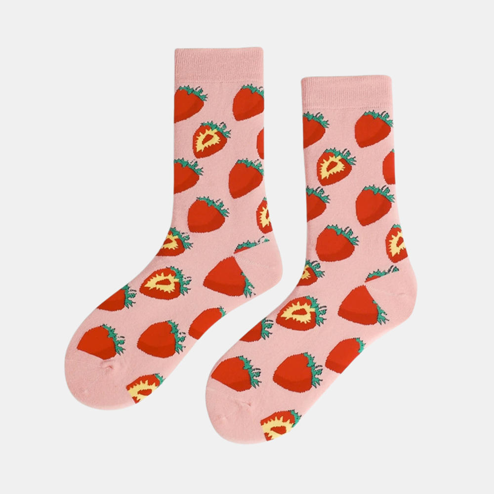 Socks - Pink - Strawberry
