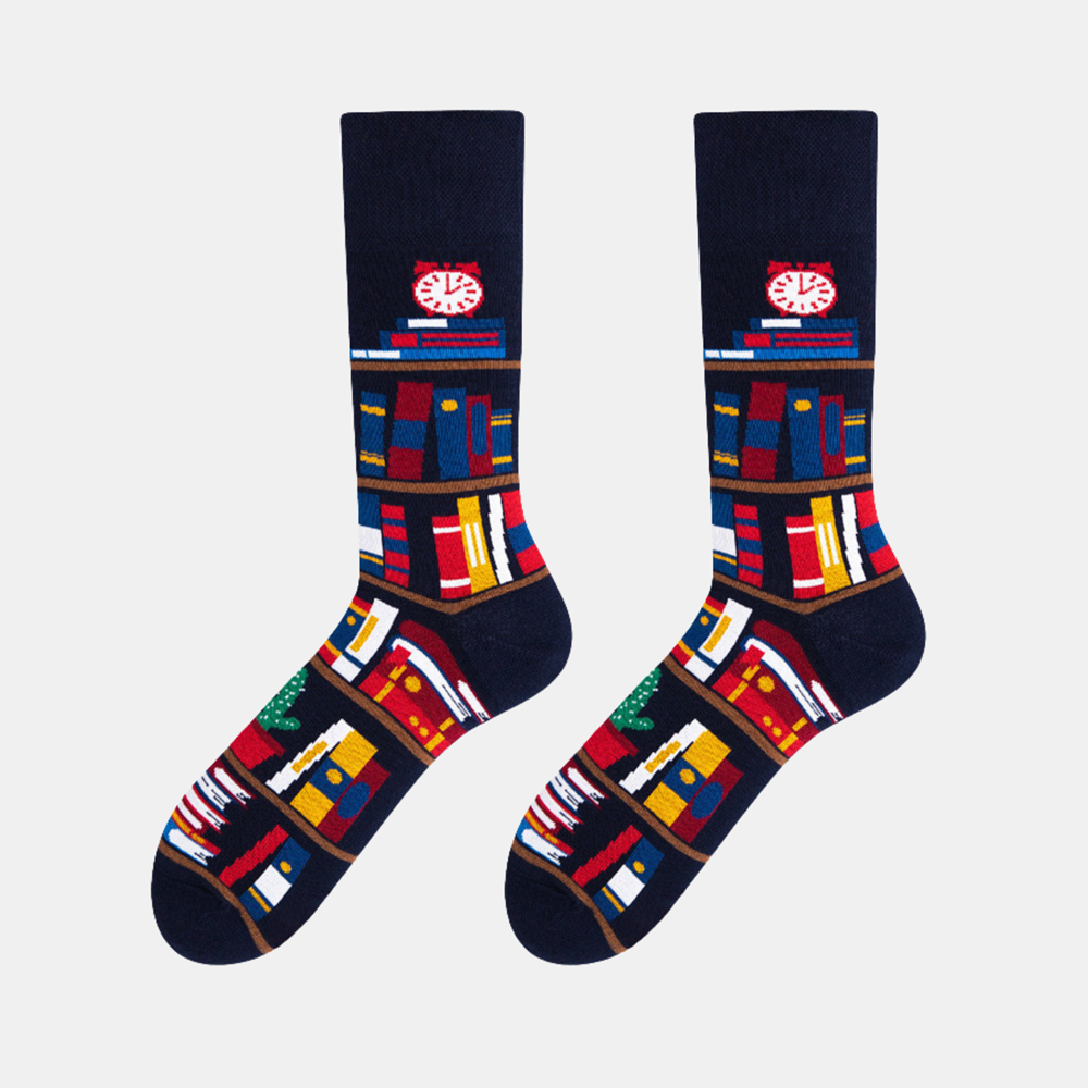 Socks - Black - Bookshelf