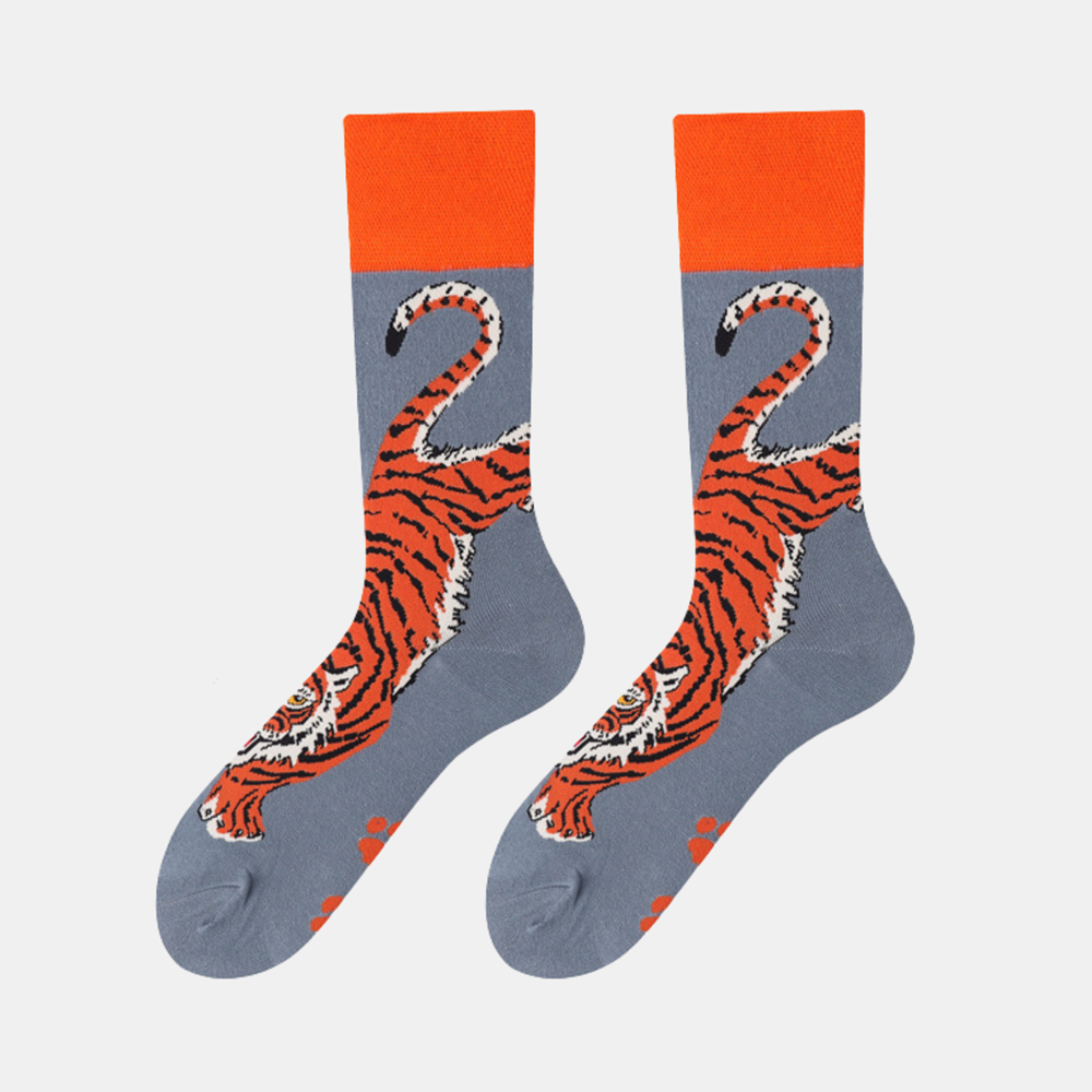 Socks - Slate Blue - Tiger