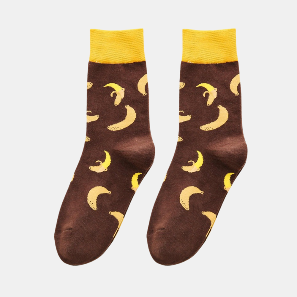 Socks - Brown - Banana