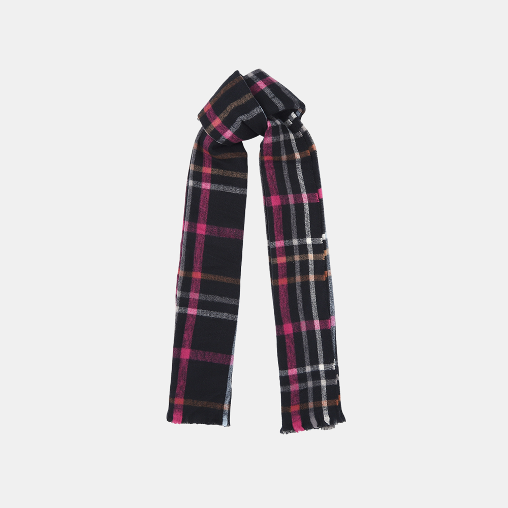 Amabel Scarf - Black Pink