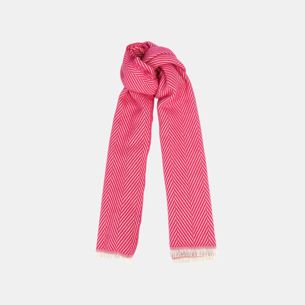 Nerissa Scarf - Red Rose