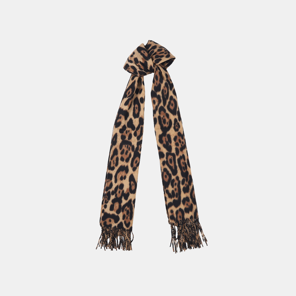 Adeline Scarf - Leopard Print
