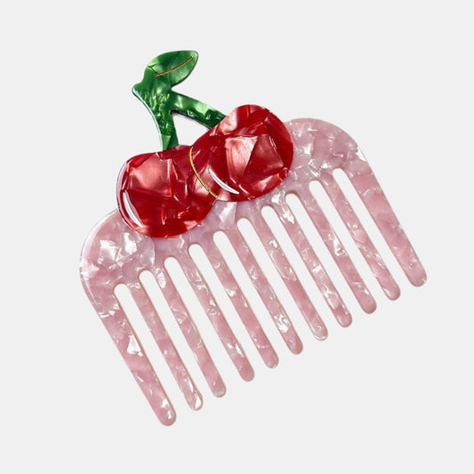 Stevie Small Hair Comb - Cherry