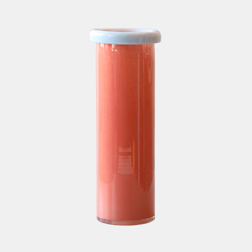 Ivy Vase Orange Red - Large