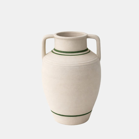 Vale Ceramic Vase - Natural Small
