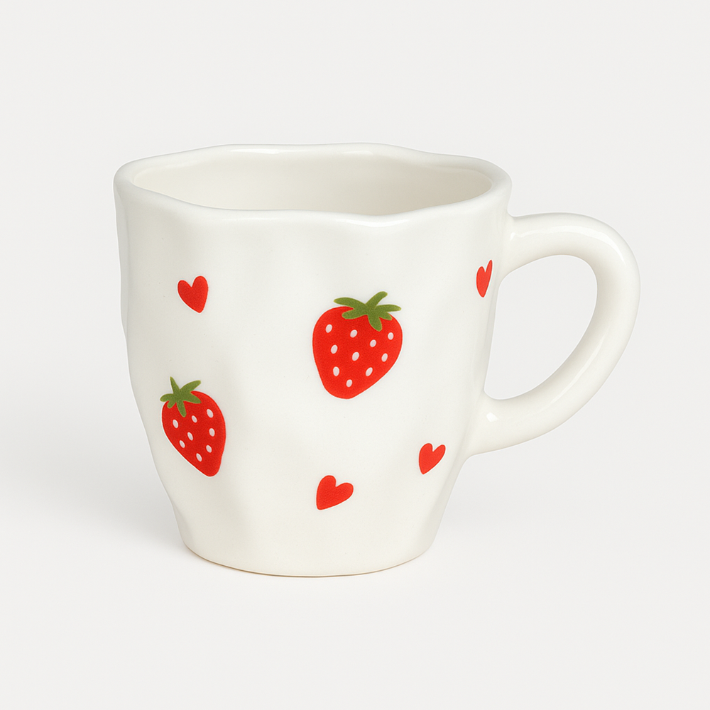 Naya Ceramic Mug - Strawberry