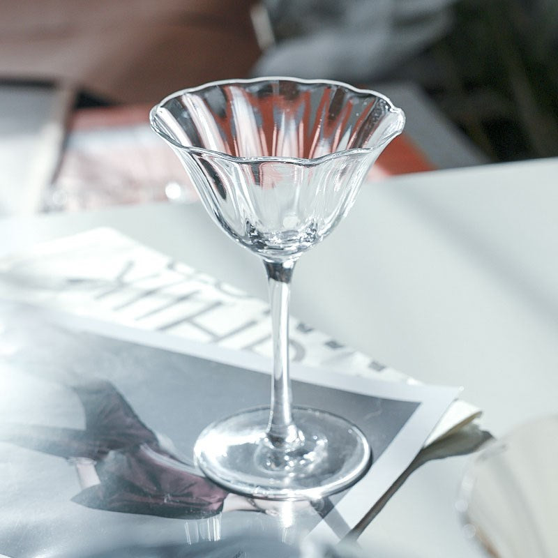 Elle Coupe Glass 200ml - Transparant