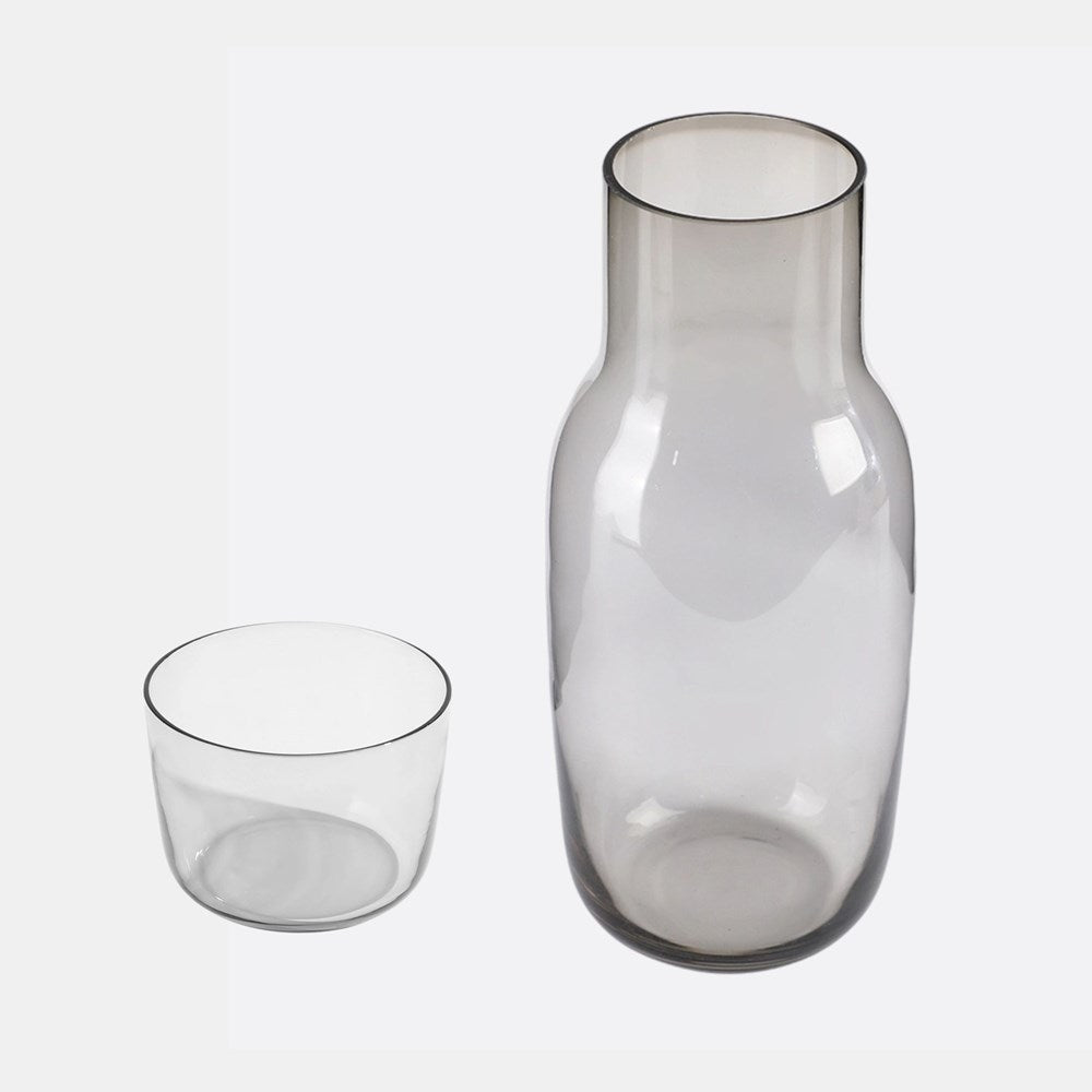 Jude Glass Carafe - Grey