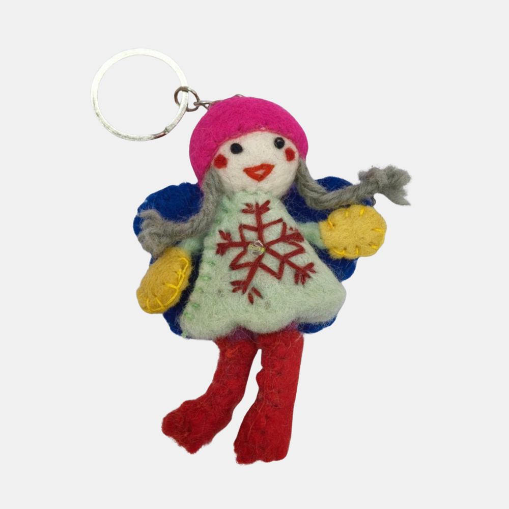 Decoration Felt - Cheerful girl