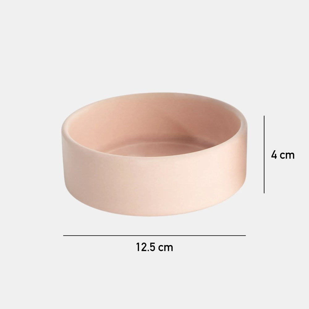 Pet Bowl Small - Dusty Rose Matt
