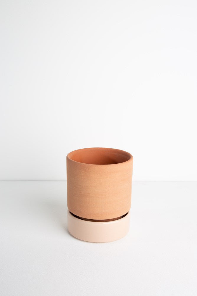 BULK Grace Planter Med S6 - Rose Ter and Dusty Rose
