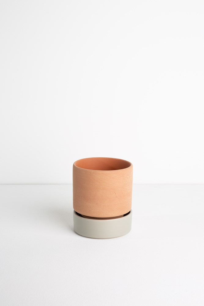 BULK S16 Grace Planter Small - Rose Terracotta and Sage