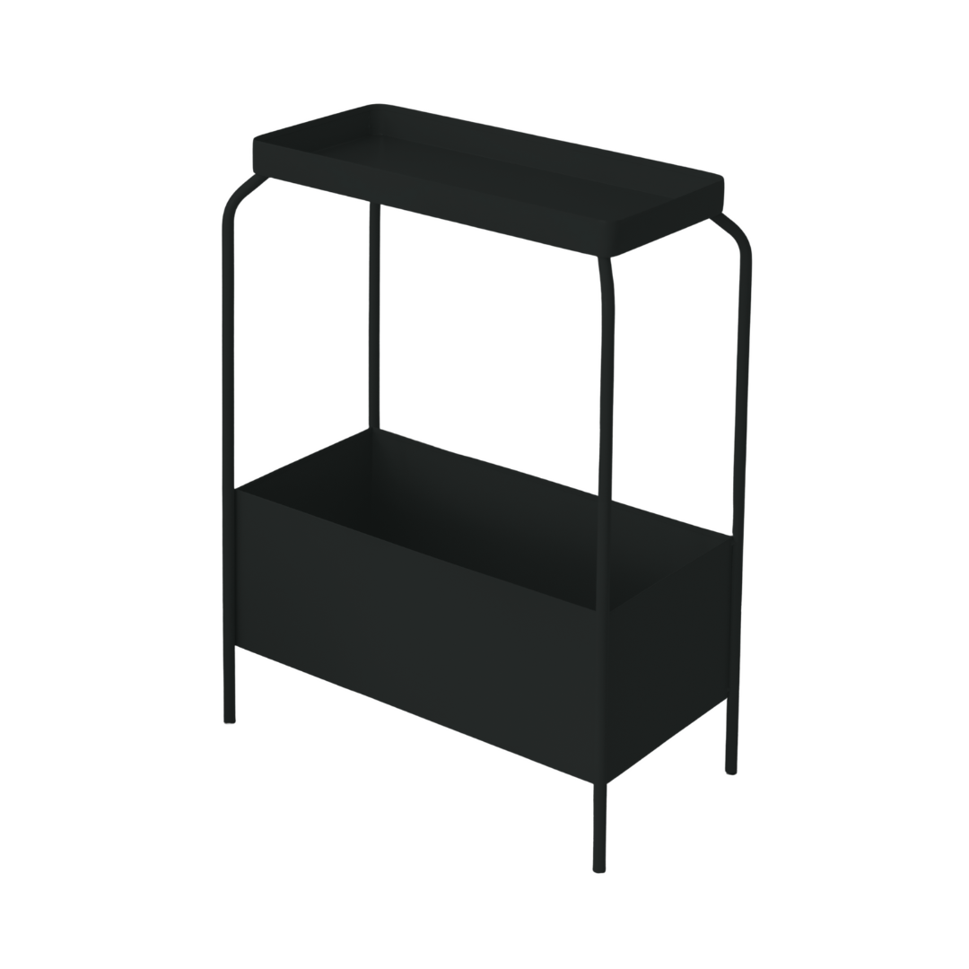 Metal Planter Stand - Black